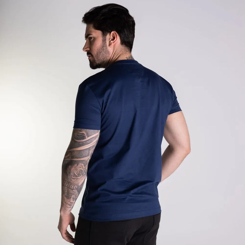 Kit 5 Camisetas Tommy + 3 Cuecas Boxer de Brinde