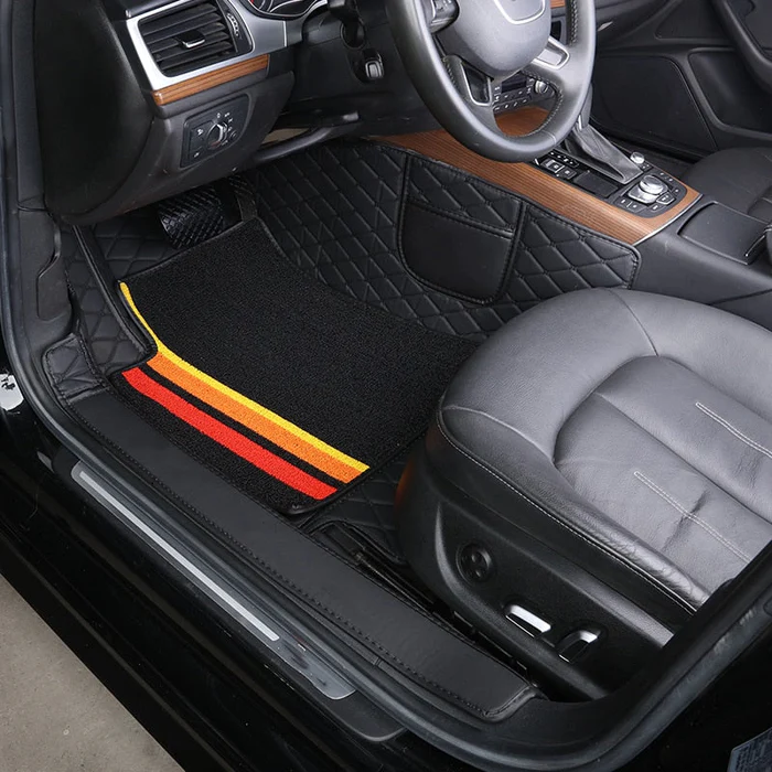 Kit Tapetes Automotivos com 4 Peças Universal [ESCOLHA SUA MARCA]