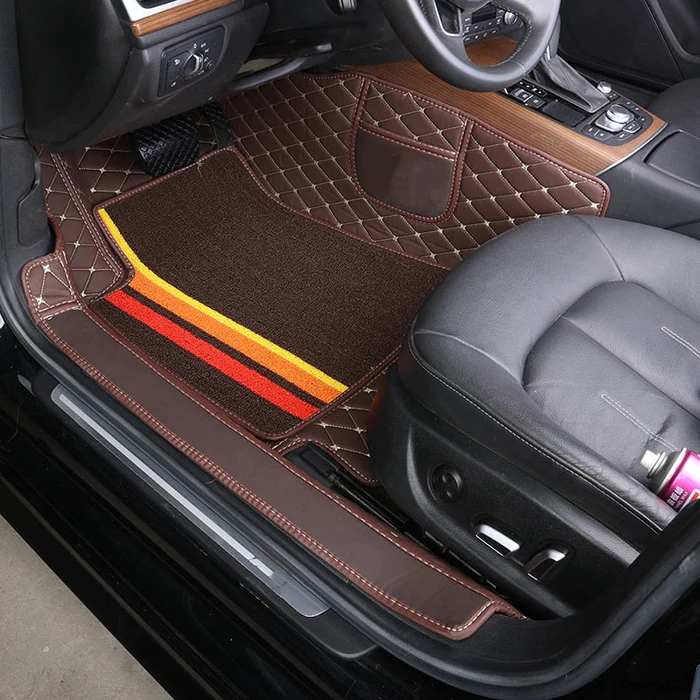 Kit Tapetes Automotivos com 4 Peças Universal [ESCOLHA SUA MARCA]